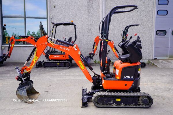Kubota U10-5 VÄHÄN AJETTU