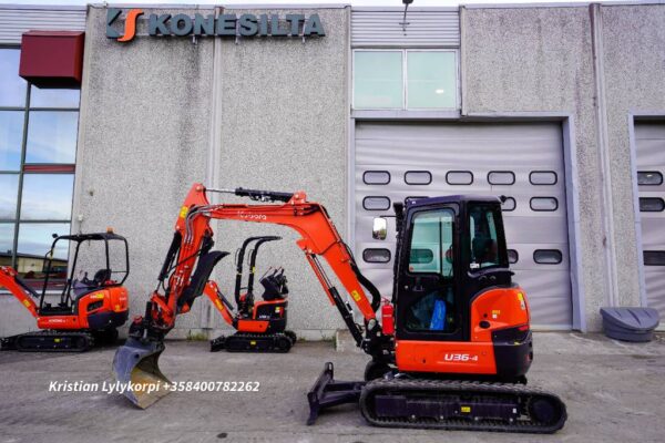 Kubota U36-4 MARGINAALIVEROLLINEN