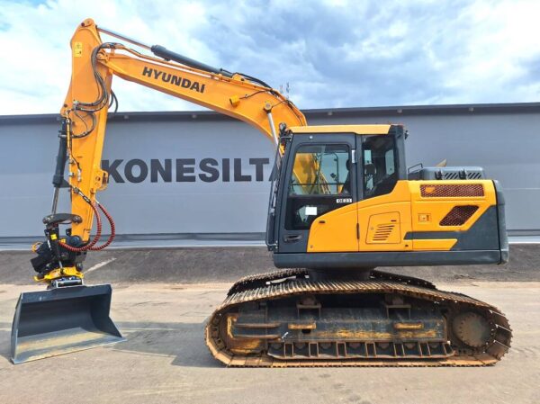Hyundai HX140HW METSÄMALLI PYÖRITTÄJÄLLÄ