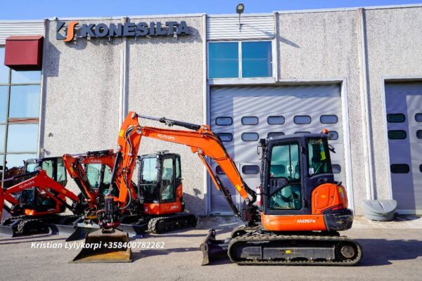 Kubota KX057-4 PIHTIPYÖRITTÄJÄ