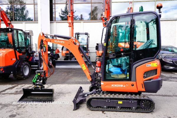 Kubota KX019-4 UUSI! TAKUU! PYÖRITTÄJÄLLÄ