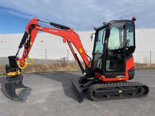 Kubota U27-4 UUSI TAKUU 24kk