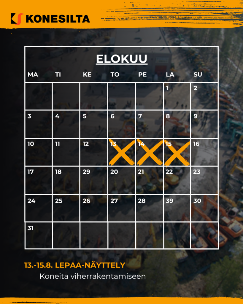 Lepaa-näyttely 13.-15.8.