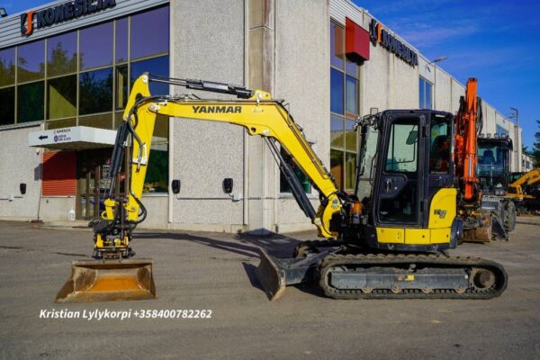 Yanmar VIO57-6A PYÖRITTÄJÄLLÄ
