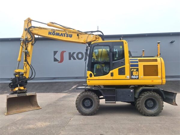 Komatsu PW160-10 HUIPPUVARUSTEET