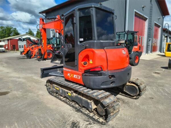 Kubota KX163-5 KALLISTAJALLA