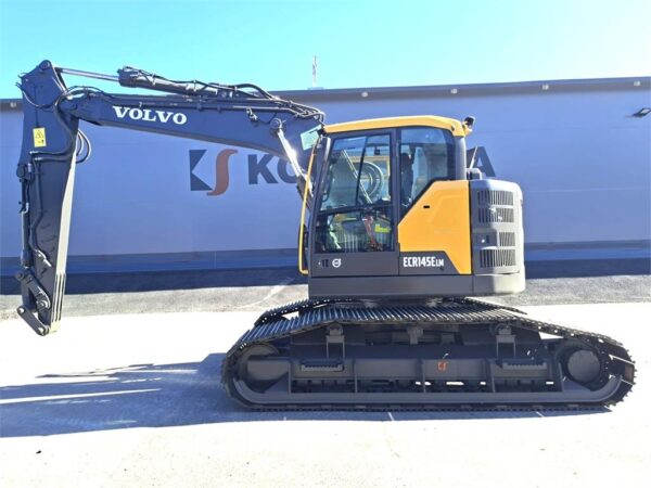 Volvo ECR145EL  -JATKETTU METSÄALUSTA-