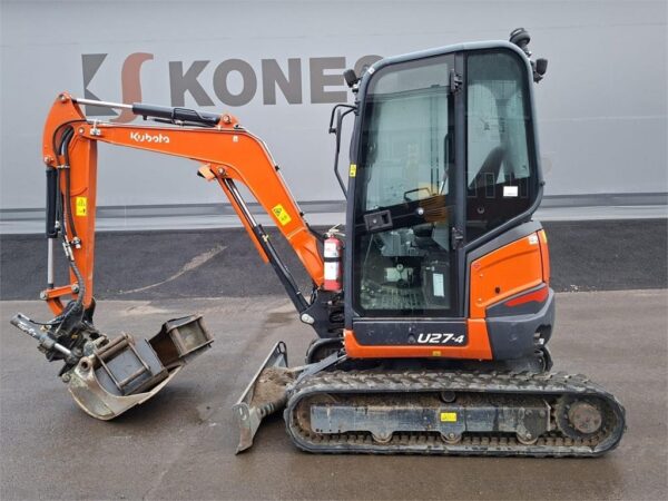 Kubota U27-4 GL HI KALLISTAJA, 3-KAUHAA